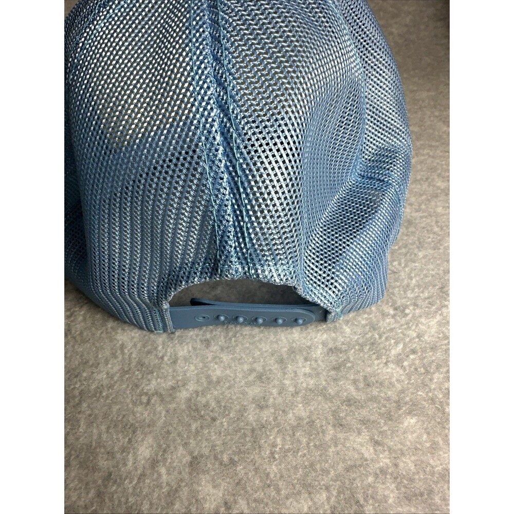 Vtg Bass Pro Shops Blue Trucker Baseball Hat Mesh Cap Outdoor Fishing SnapBack - Picture 4 of 6